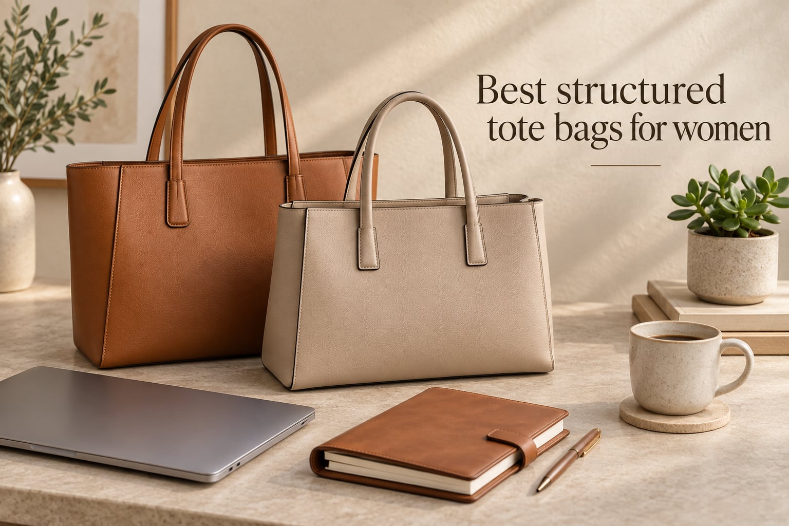Best structured tote bags for women