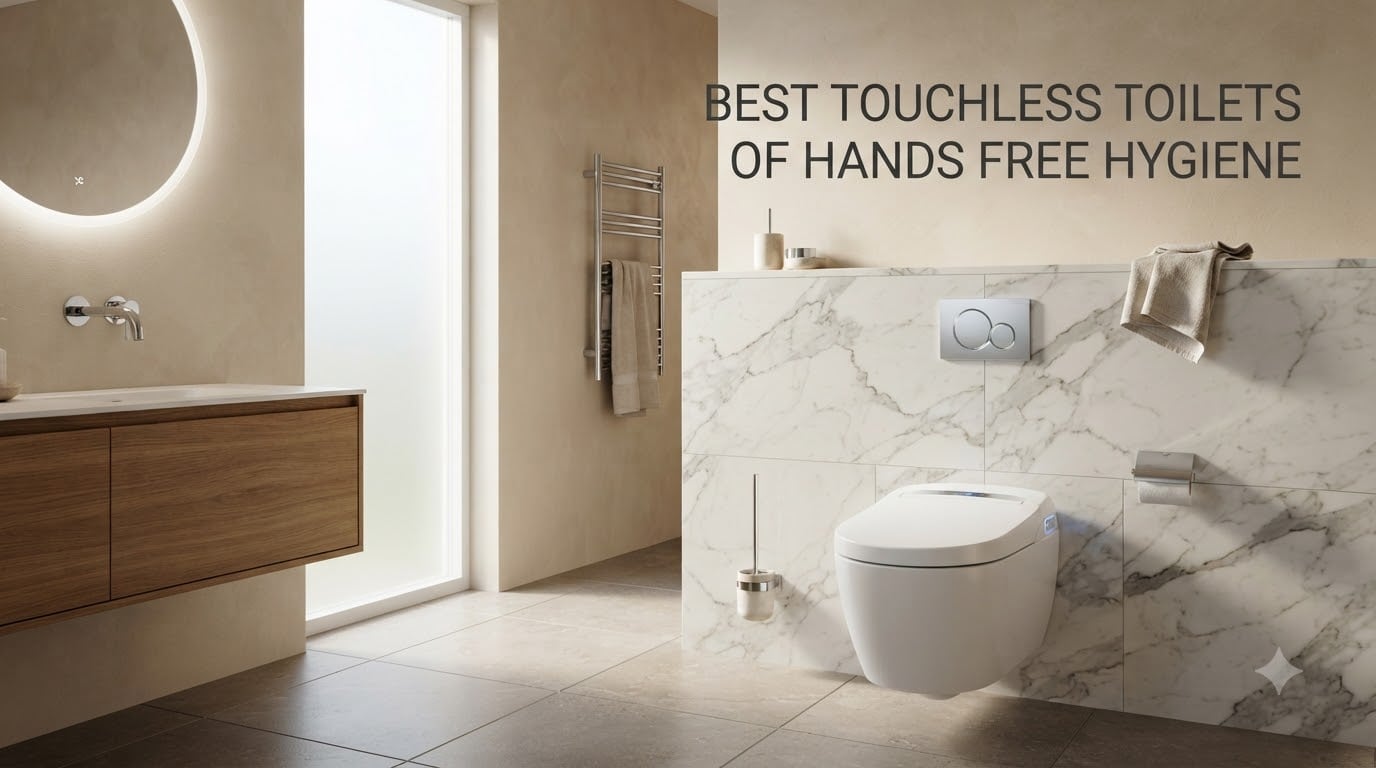 best touchless toilets of hands free hygiene