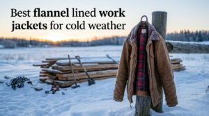 Best flannel lined work jackets for cold weather