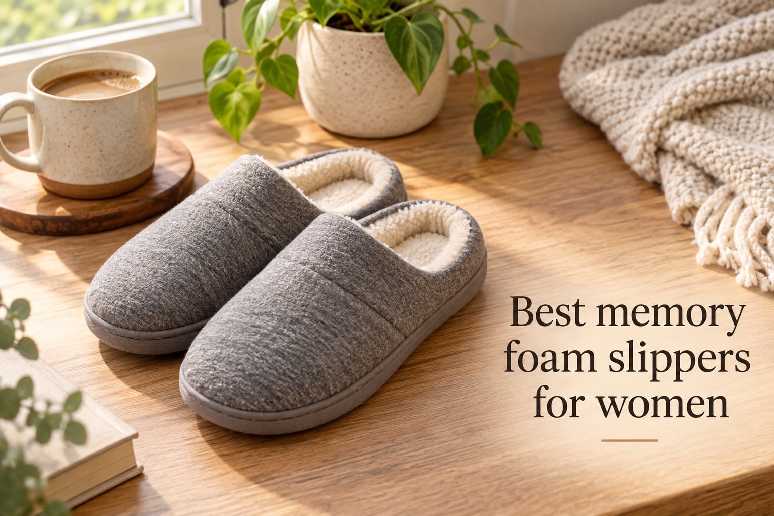 Best memory foam slippers for women