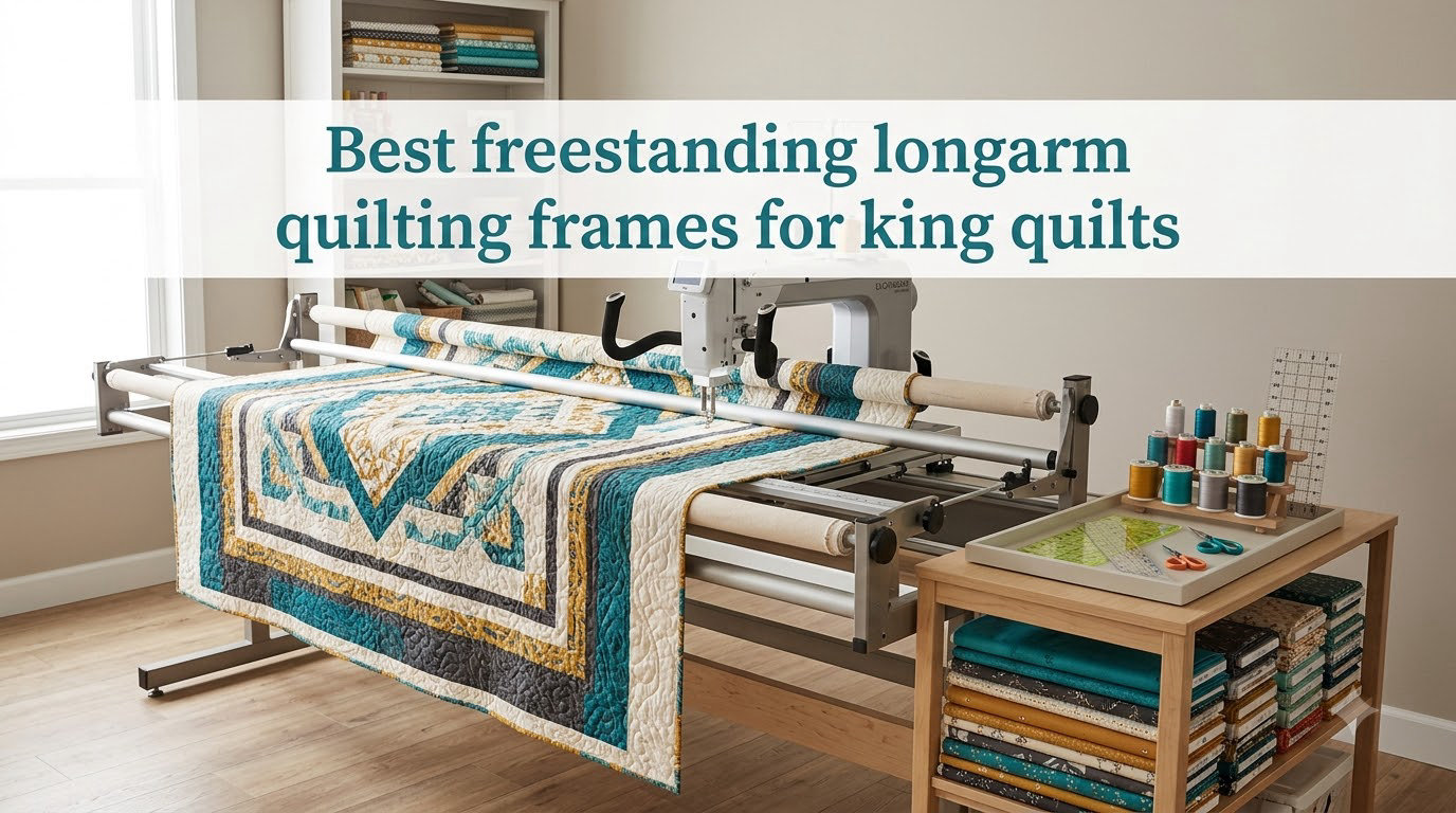 Best freestanding longarm quilting frames for king quilts