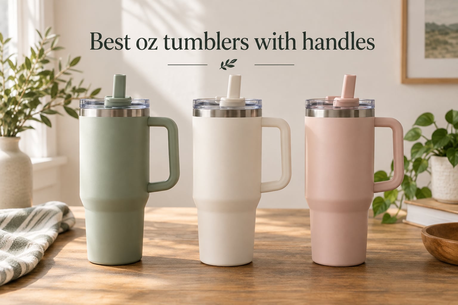 Best 40 oz tumblers with handles