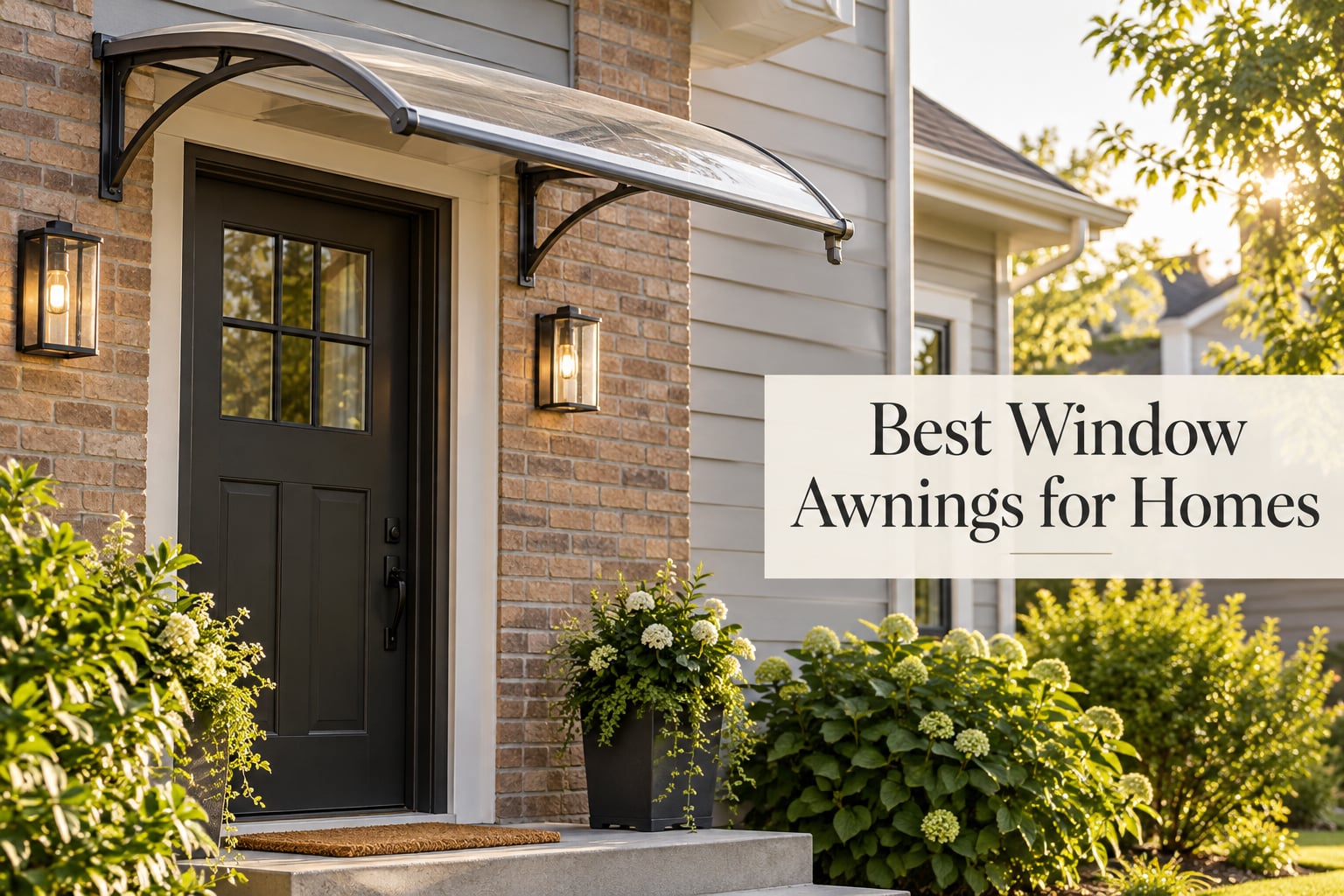 Best Window Awnings for Homes