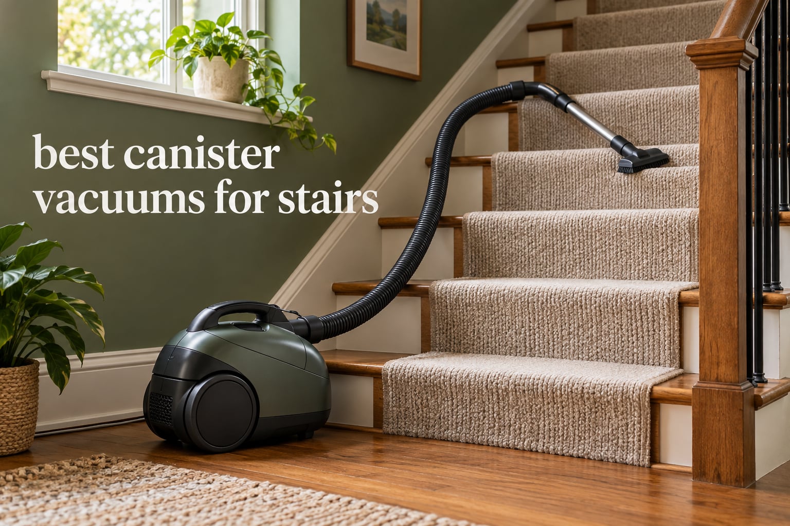 best canister vacuums for stairs