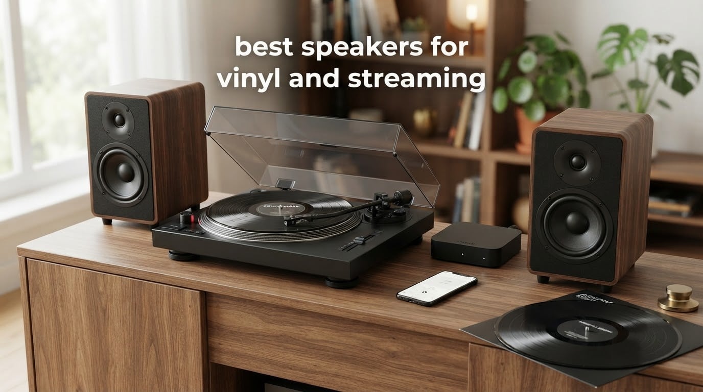 best speakers for vinyl and streaming