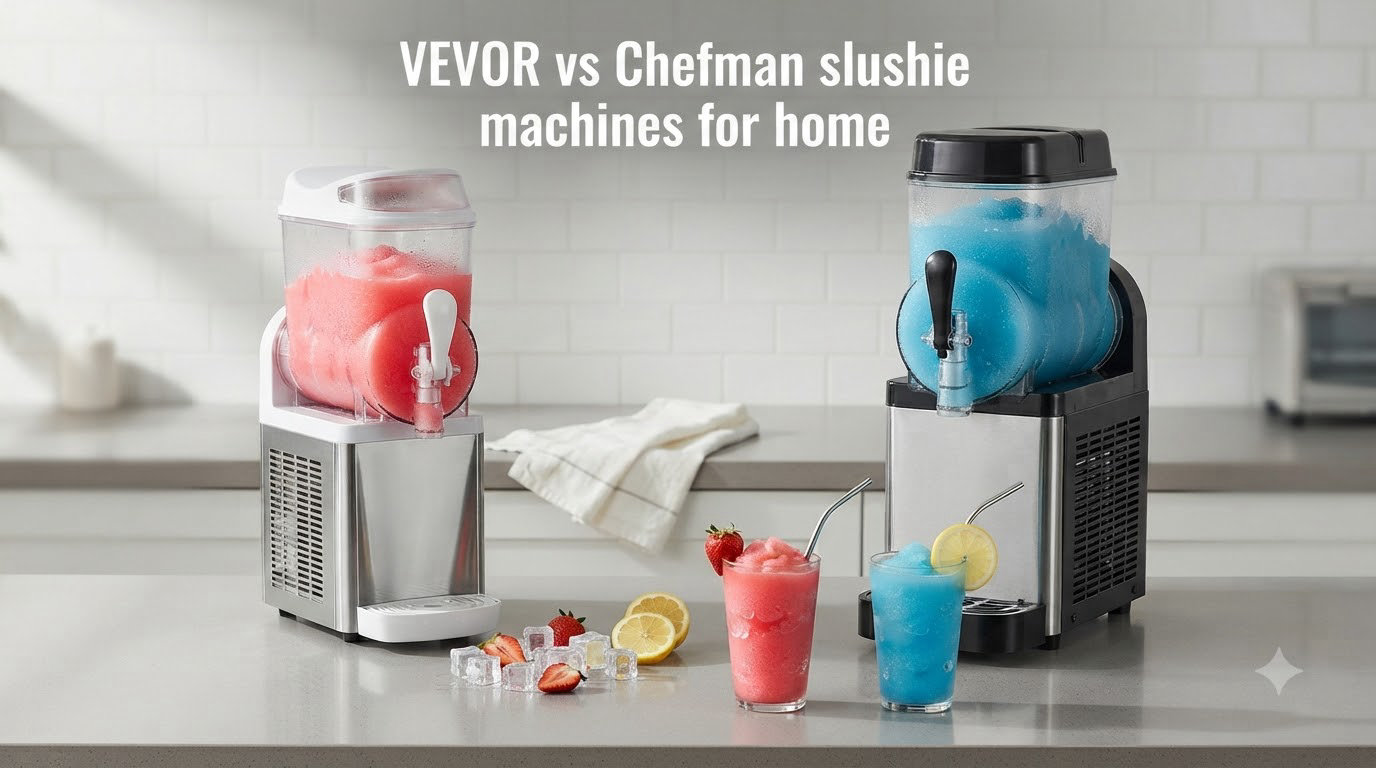 VEVOR vs Chefman slushie machines for home