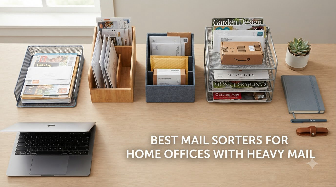 Best mail sorters for home offices with heavy mail