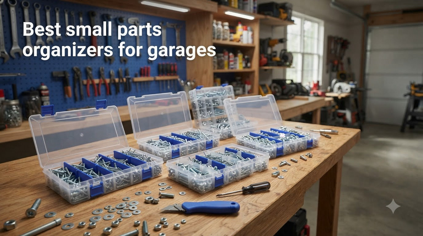 Best small parts organizers for garages