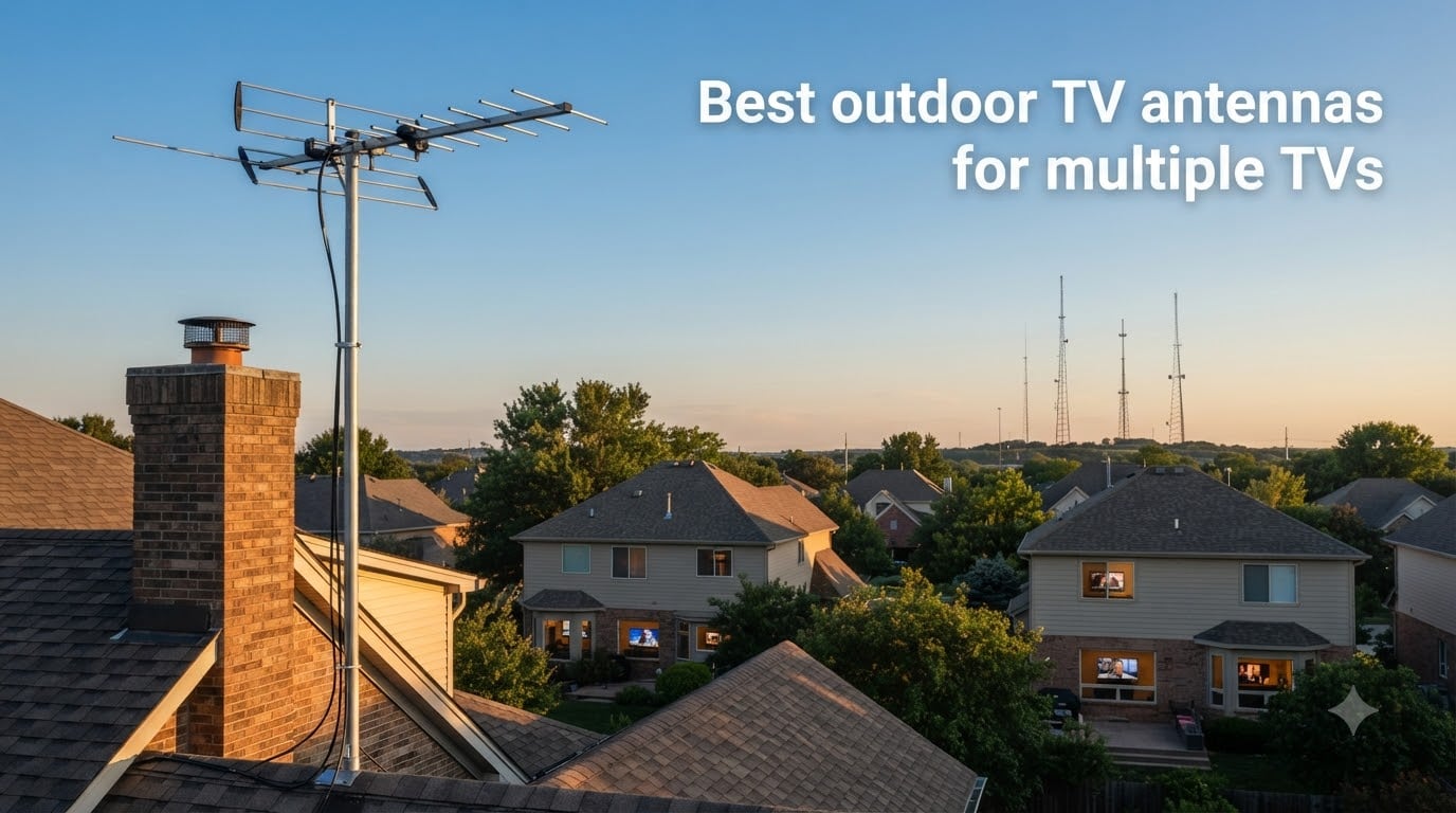 Best outdoor TV antennas for multiple TVs