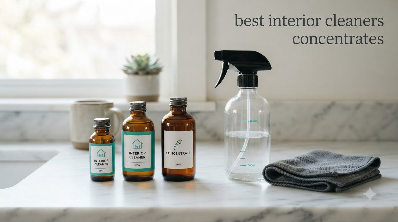 best interior cleaners concentrates