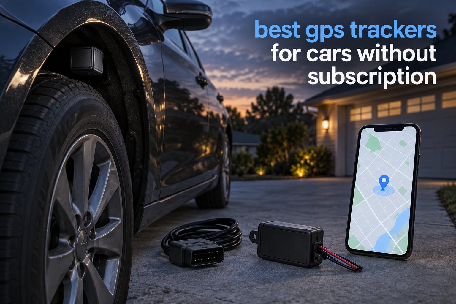 best gps trackers for cars without subscription