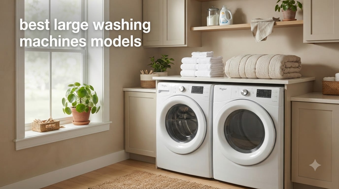 best large washing machines models