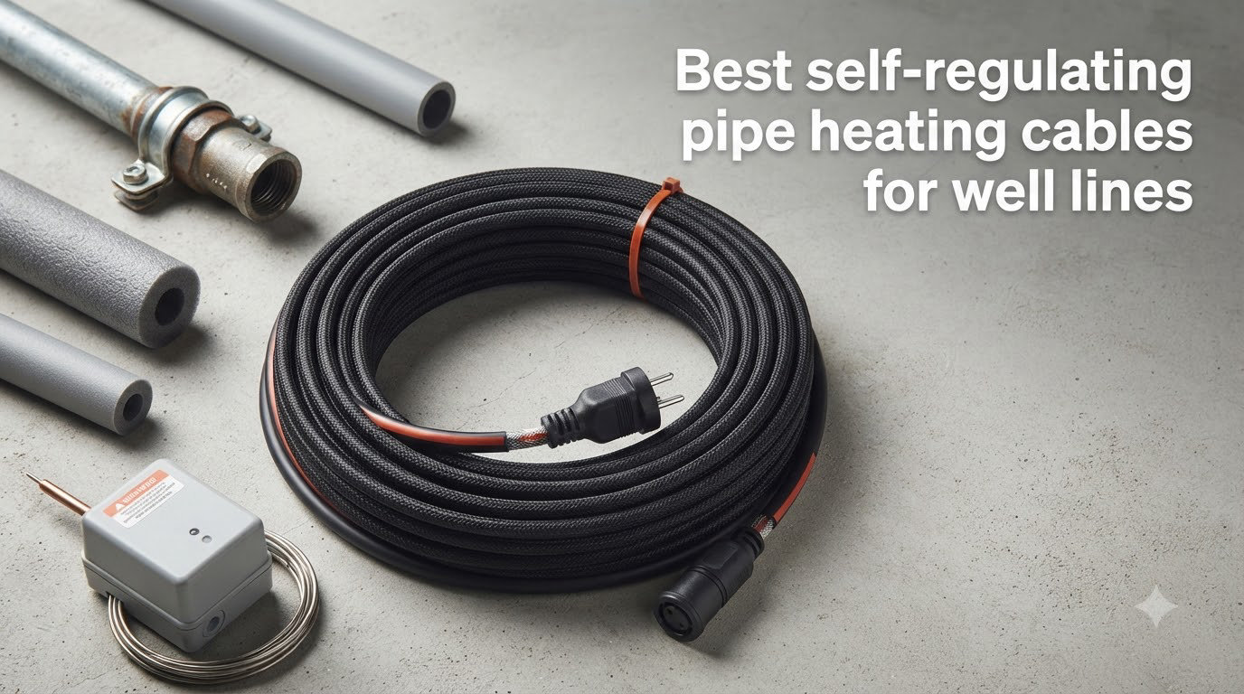 Best self-regulating pipe heating cables for well lines