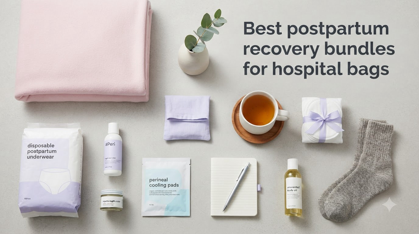 Best postpartum recovery bundles for hospital bags