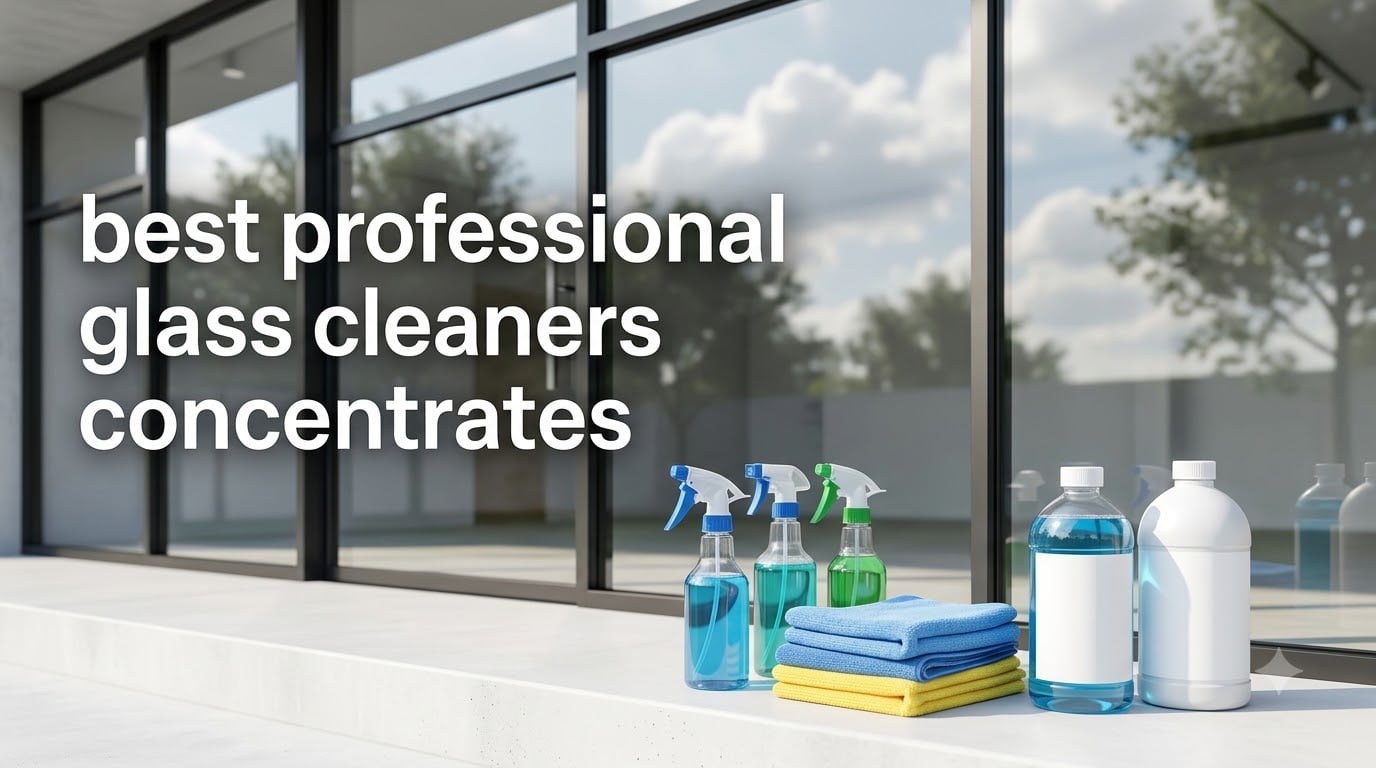 best professional glass cleaners concentrates