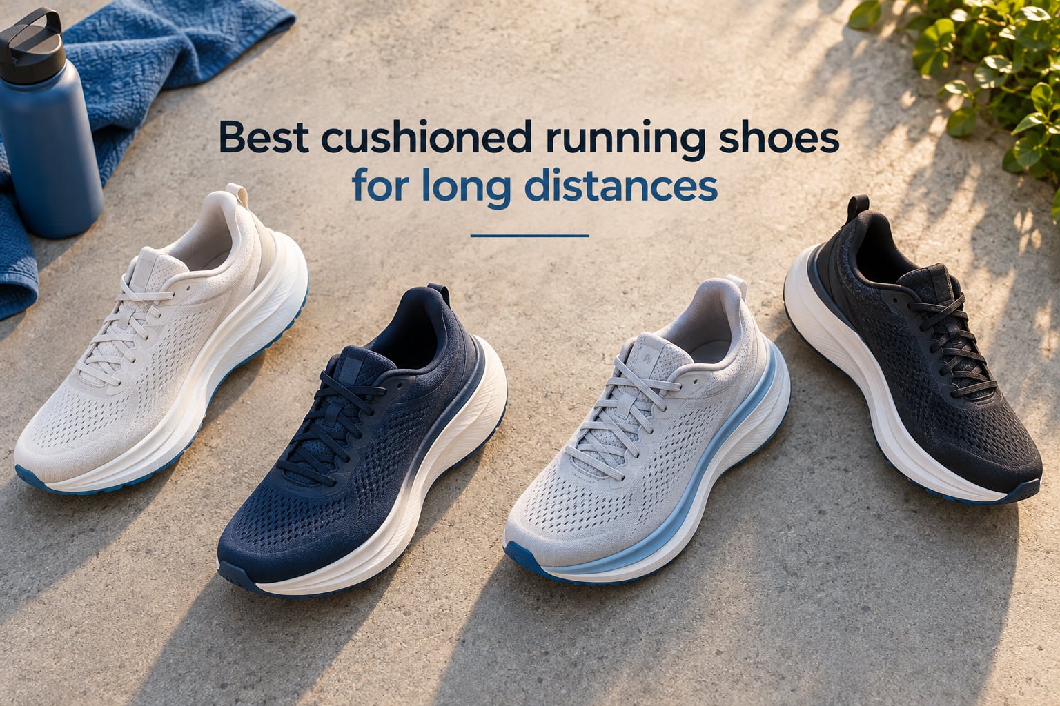 Best cushioned running shoes for long distances