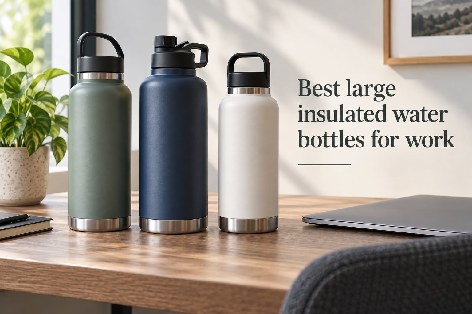 Best large insulated water bottles for work