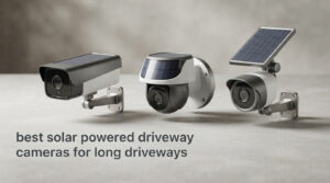 best solar powered driveway cameras for long driveways