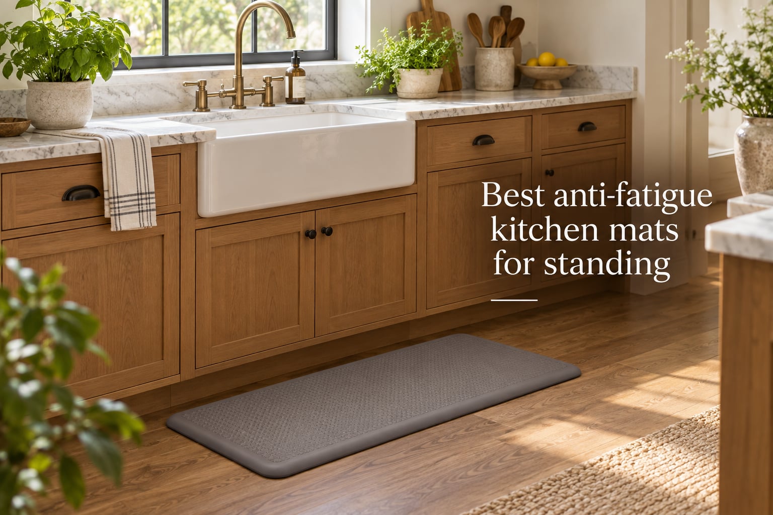 Best anti-fatigue kitchen mats for standing