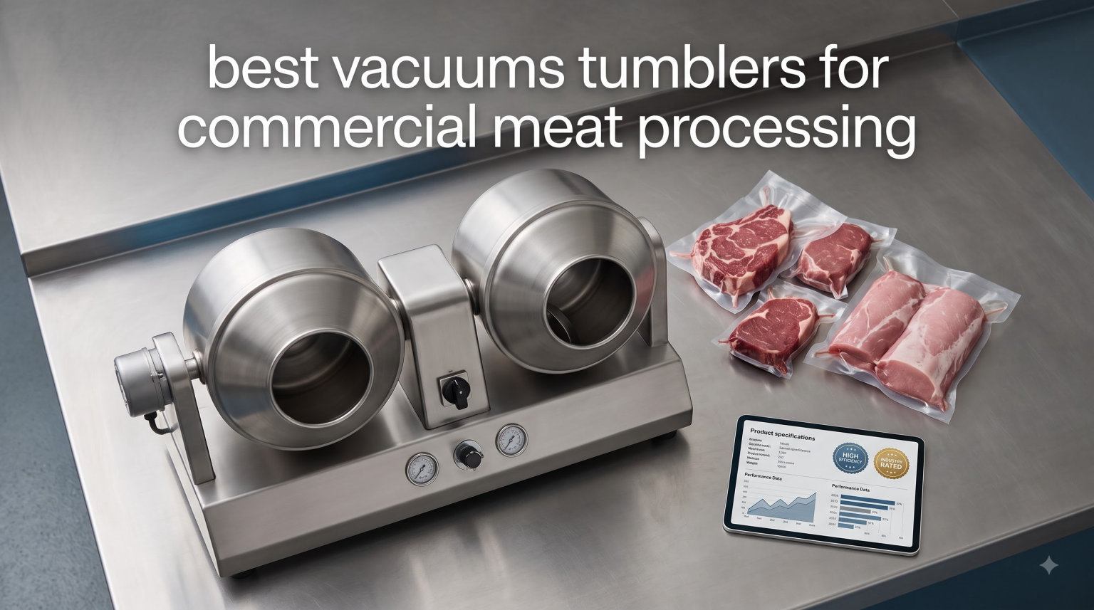 best vacuums tumblers for commercial meat processing