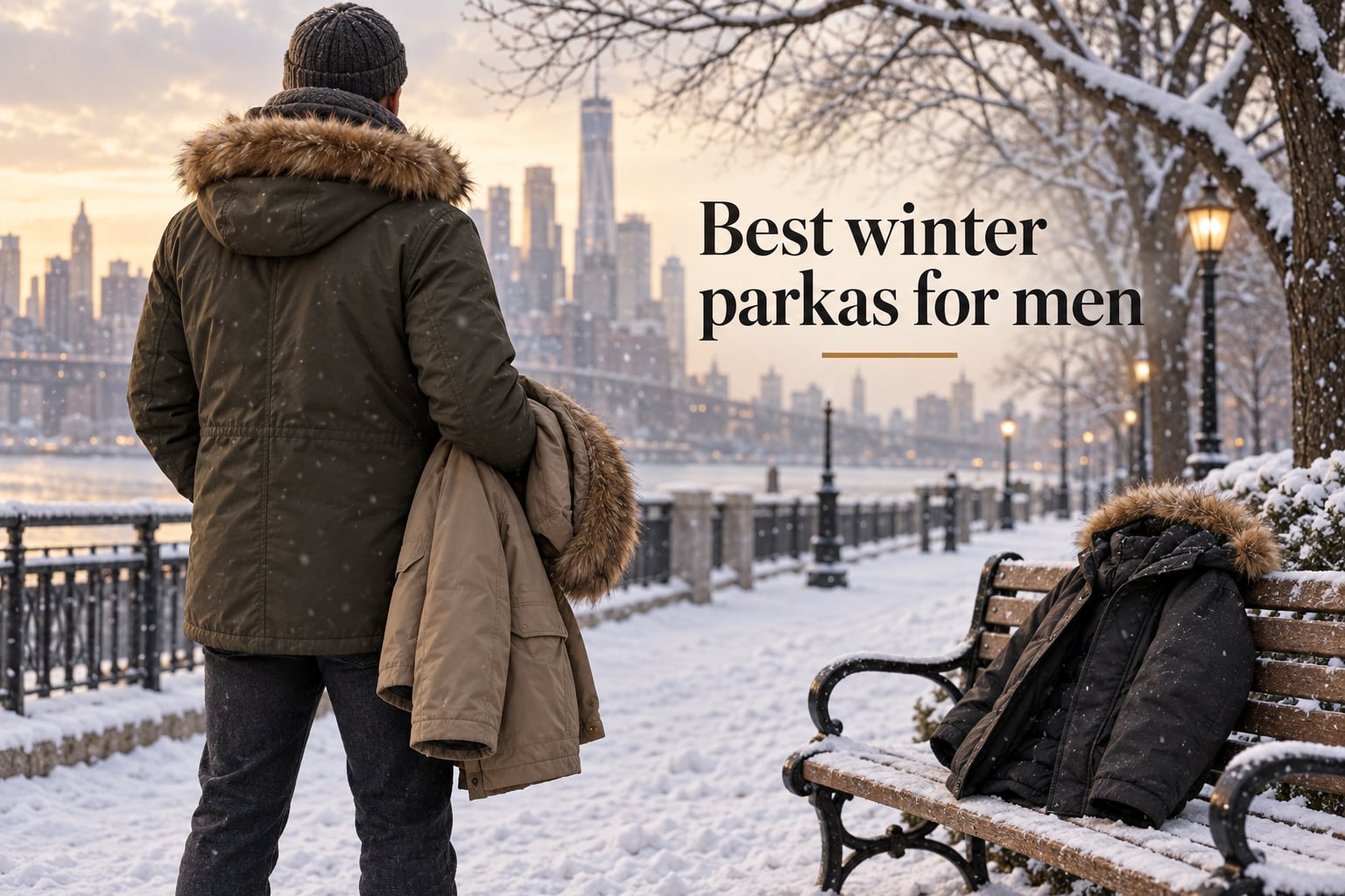Best winter parkas for men