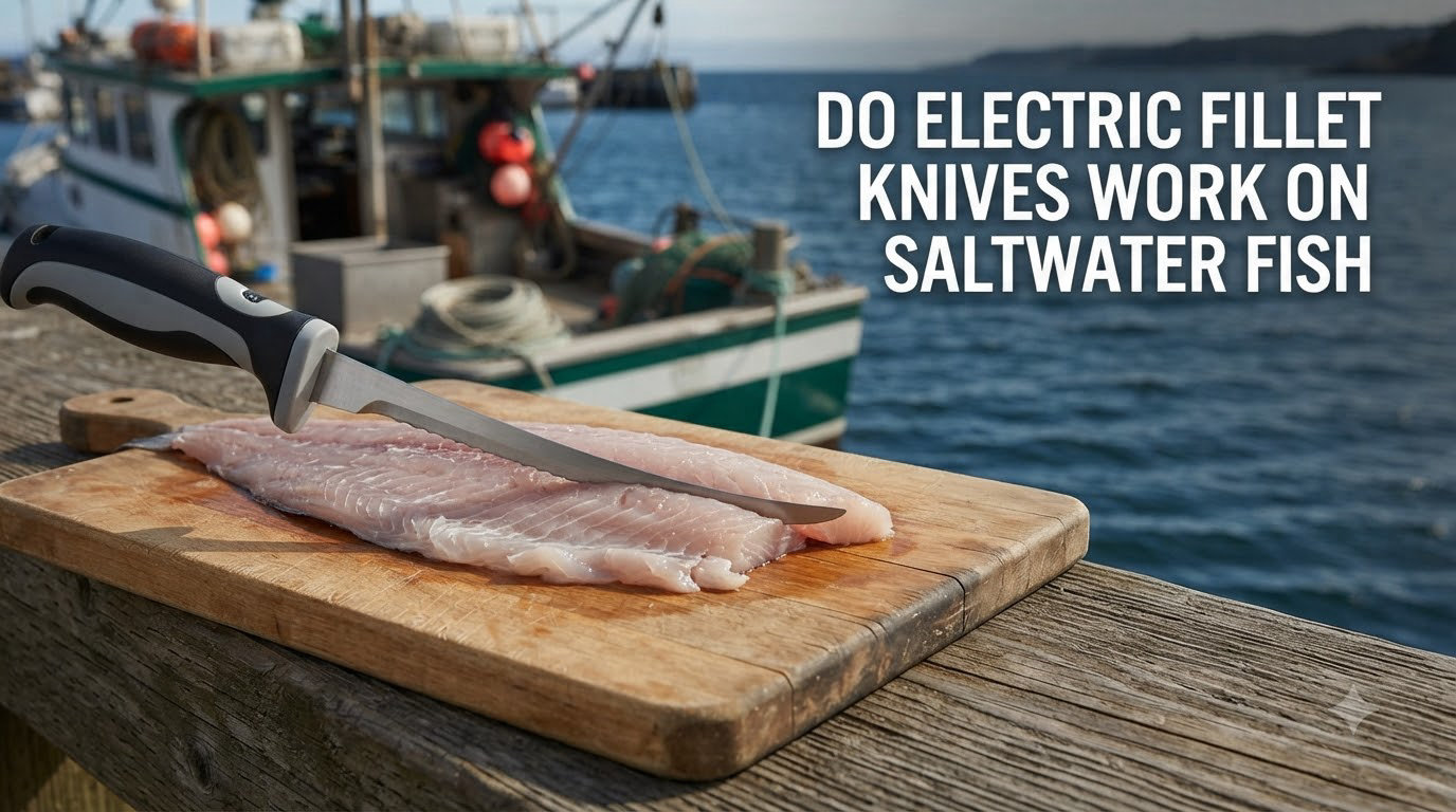 Do electric fillet knives work on saltwater fish