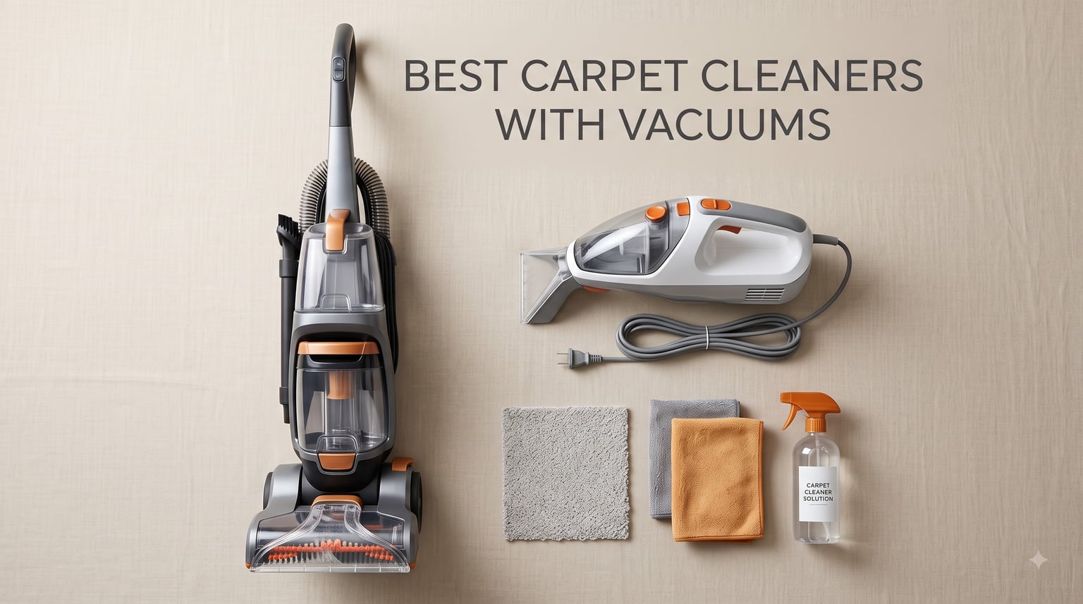 best carpet cleaners with vacuums