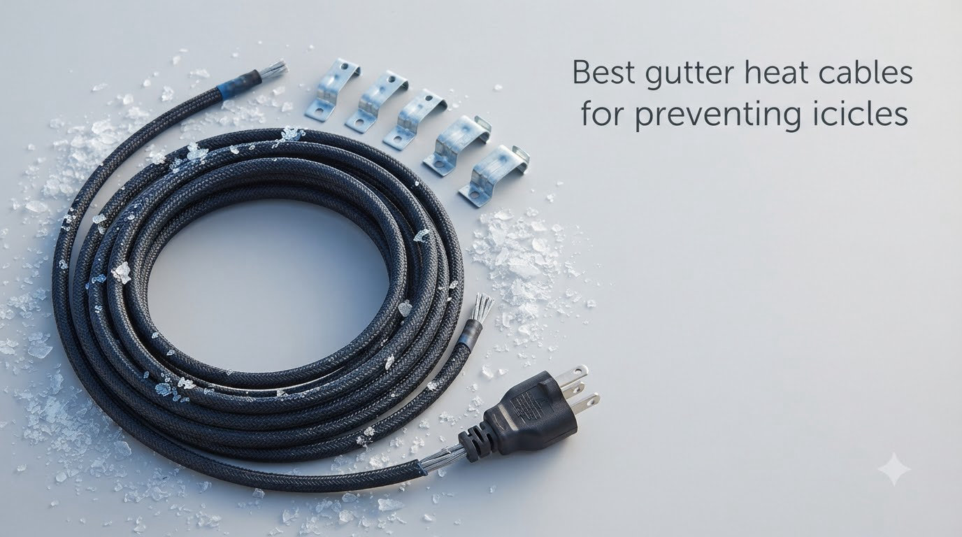 Best gutter heat cables for preventing icicles