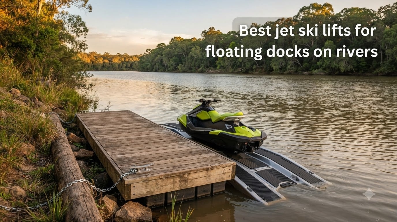 Best jet ski lifts for floating docks on rivers