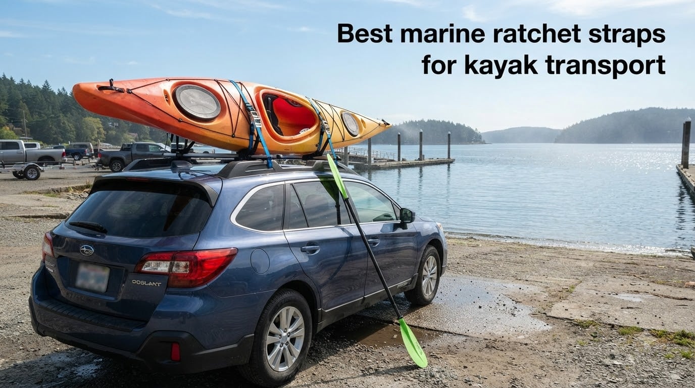 Best marine ratchet straps for kayak transport