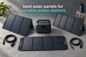 best solar panels for portable power stations