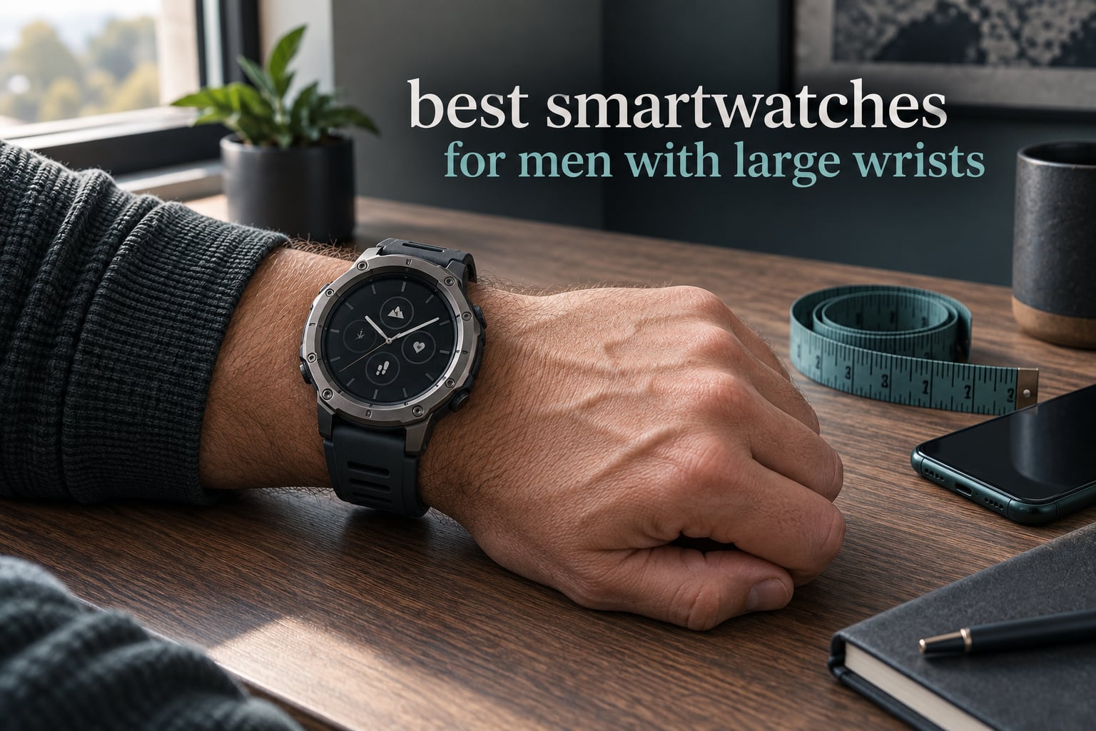 best smartwatches for men with large wrists