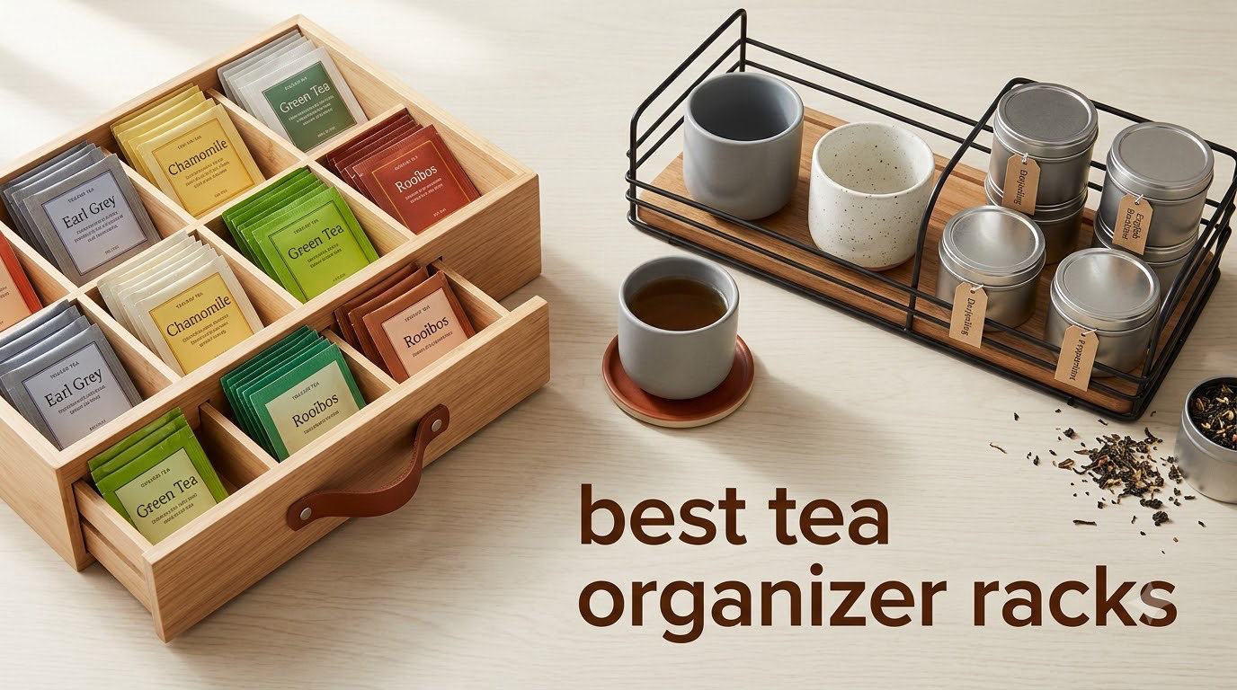 best tea organizer racks