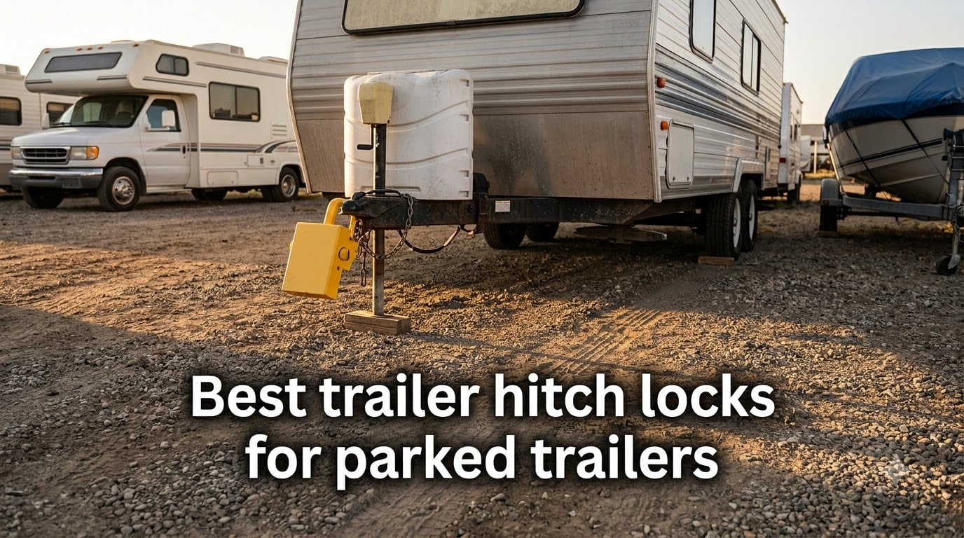 Best trailer hitch locks for parked trailers