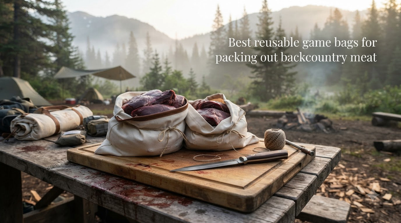 Best reusable game bags for packing out backcountry meat