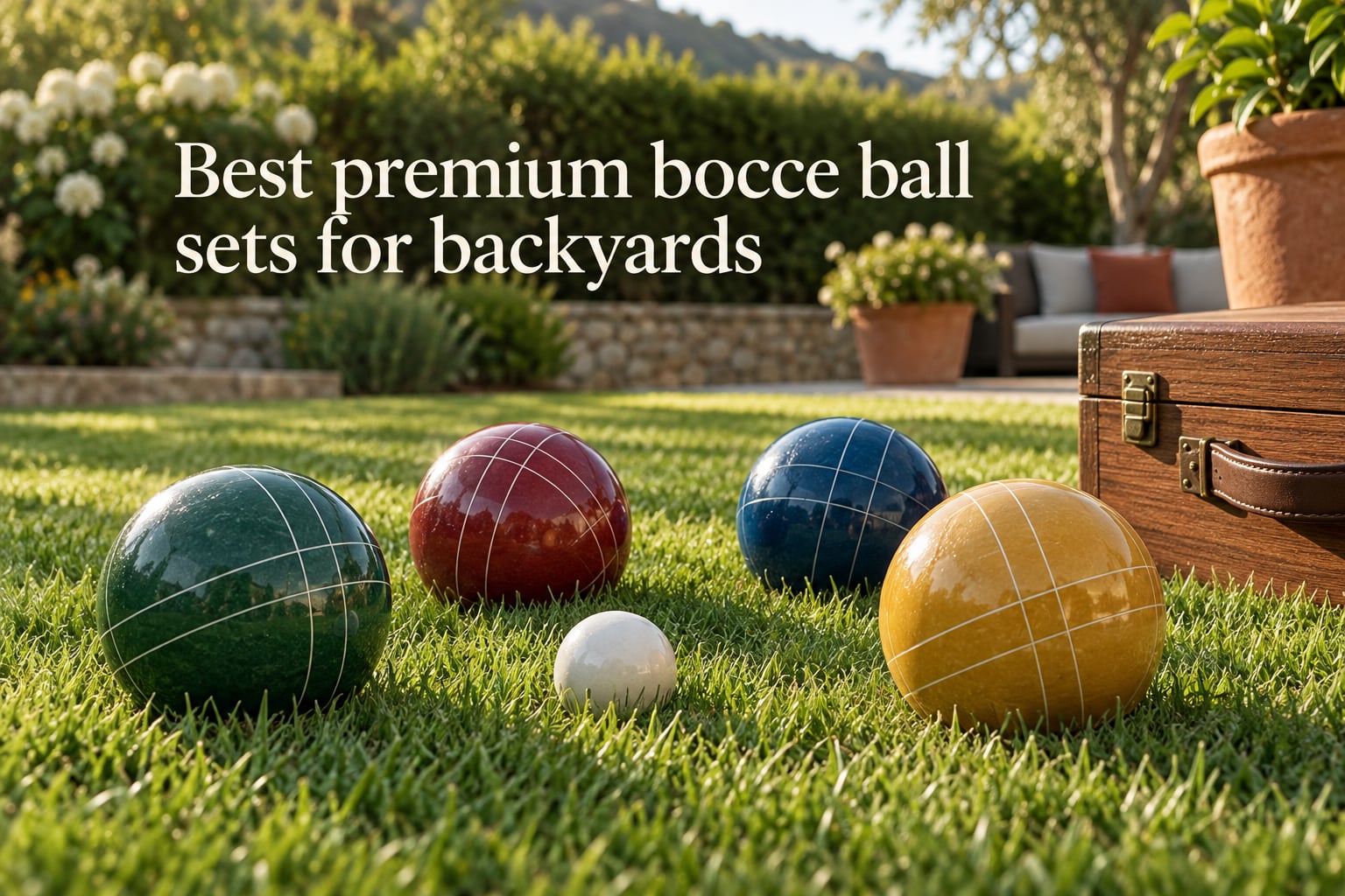 Best premium bocce ball sets for backyards