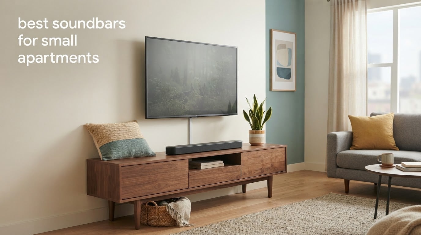 best soundbars for small apartments