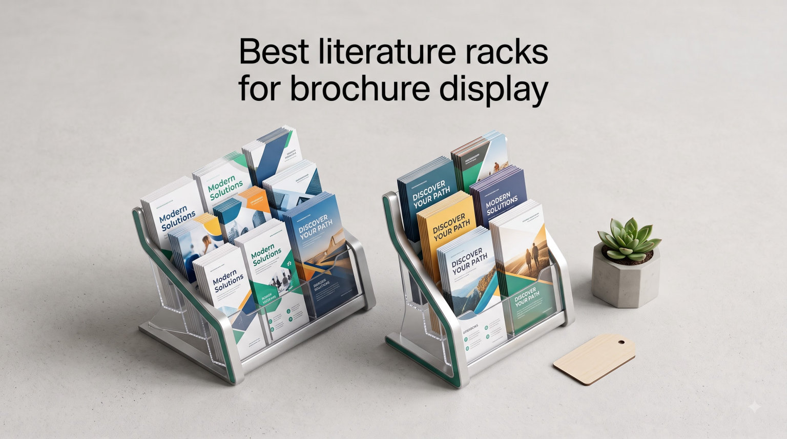 Best literature racks for brochure display