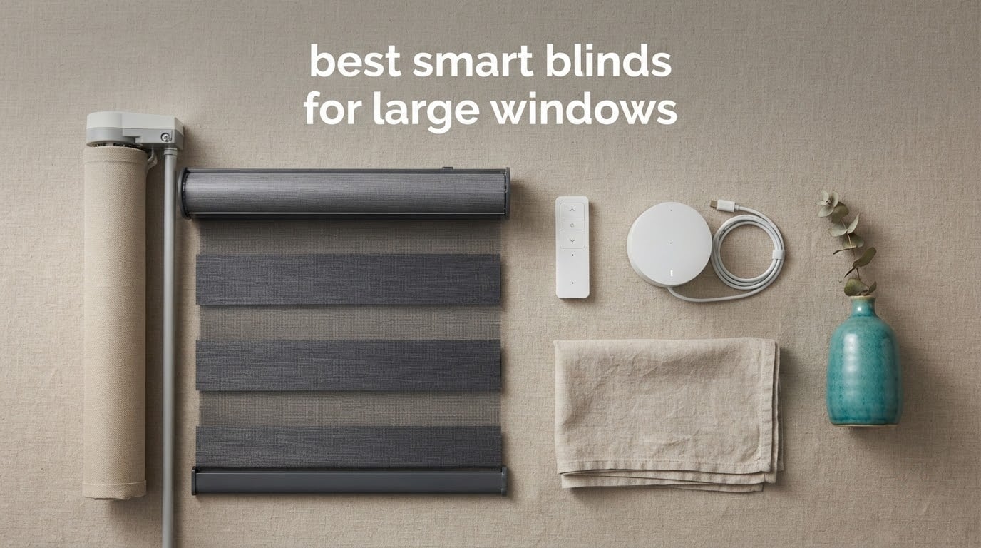 best smart blinds for large windows
