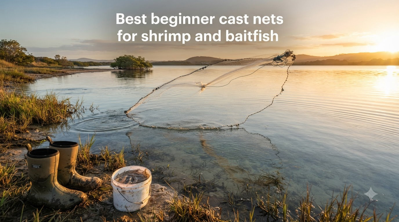 Best beginner cast nets for shrimp and baitfish
