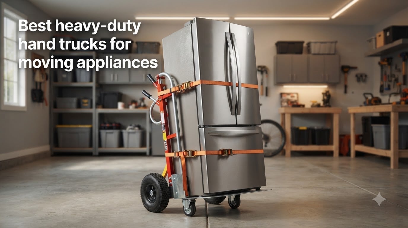 Best heavy-duty hand trucks for moving appliances