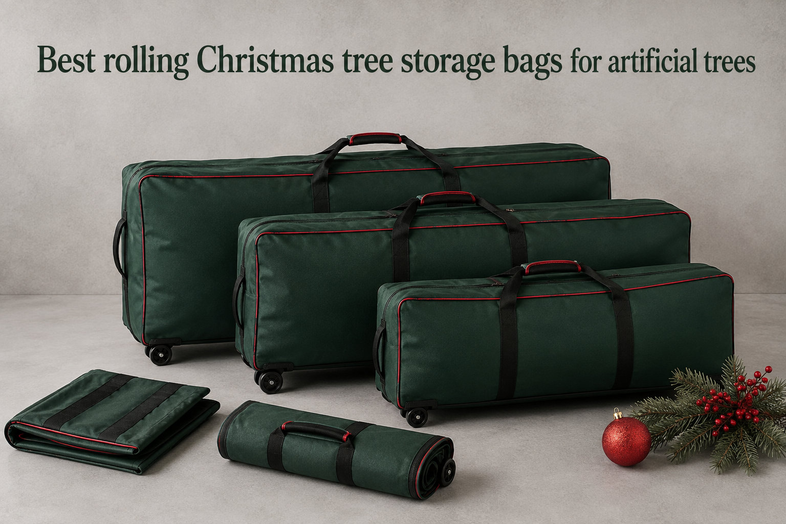 Best rolling Christmas tree storage bags for artificial trees