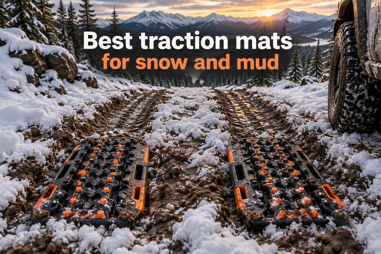 Best traction mats for snow and mud