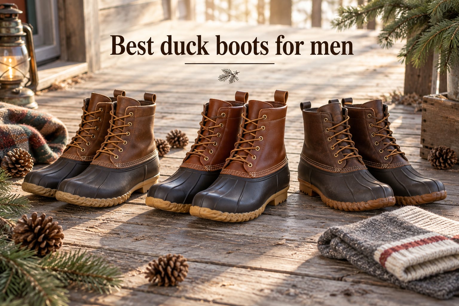 Best duck boots for men