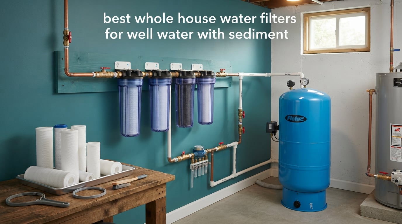 best whole house water filters for well water with sediment