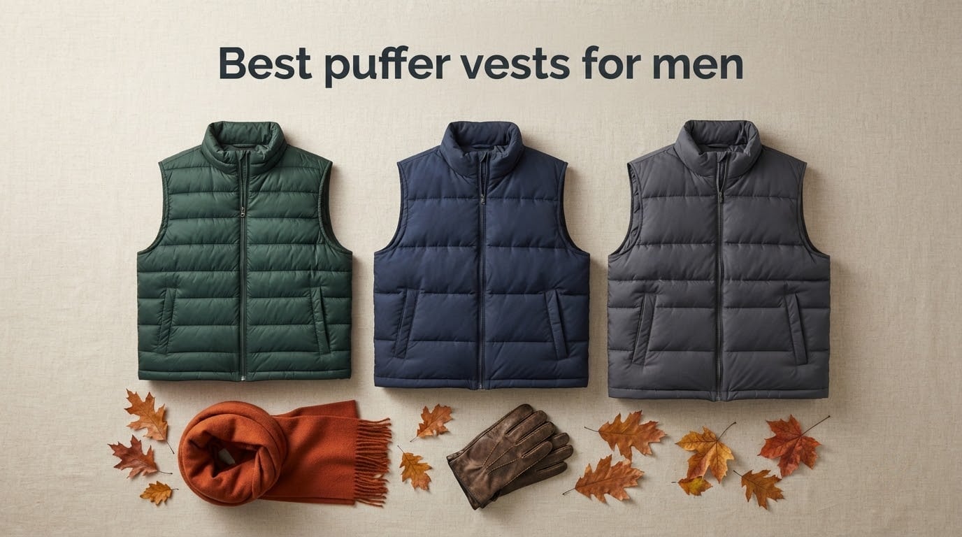 Best puffer vests for men