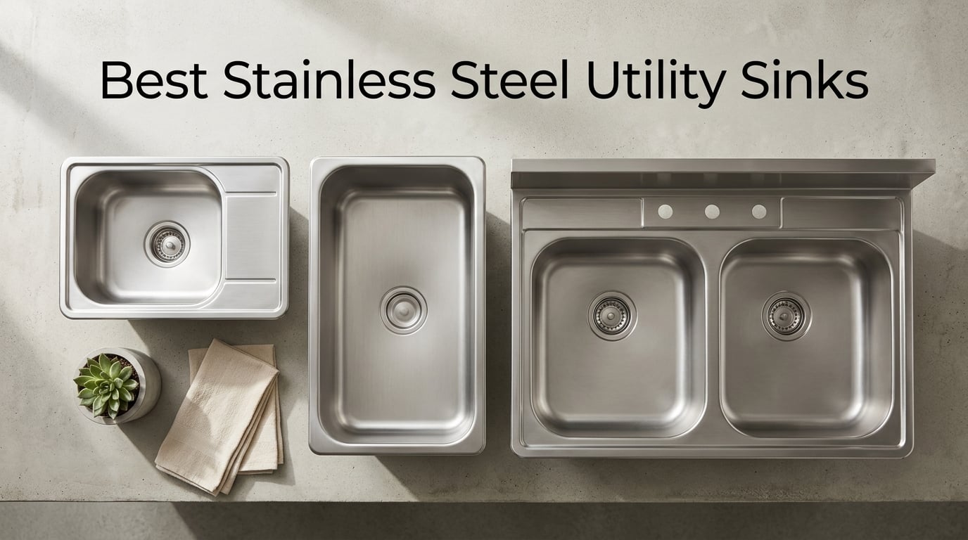 Best Stainless Steel Utility Sinks