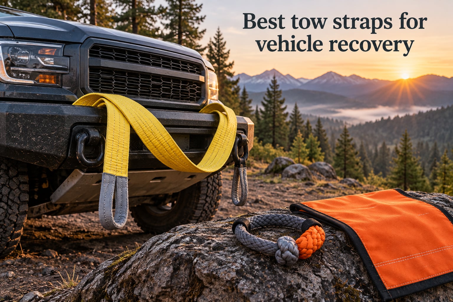 Best tow straps for vehicle recovery