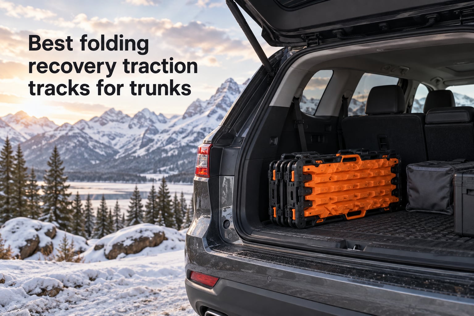 Best folding recovery traction tracks for trunks