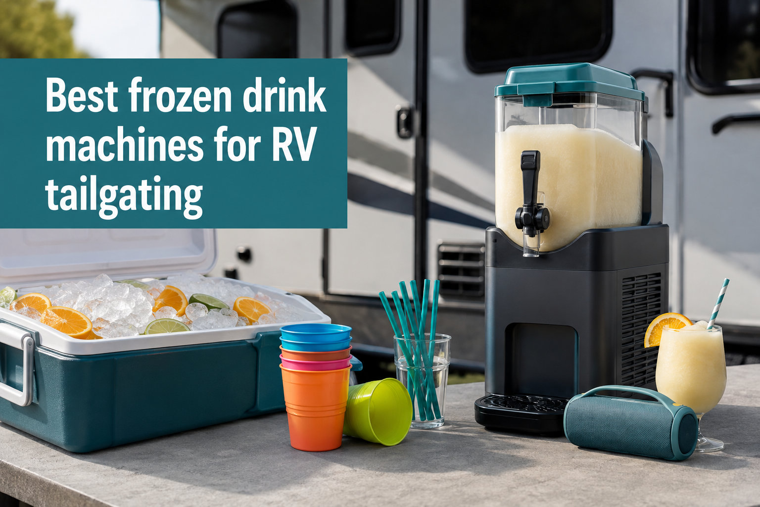 Best frozen drink machines for RV tailgating